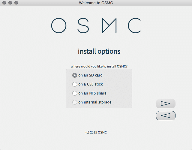 cant install transmission torrent client osmc