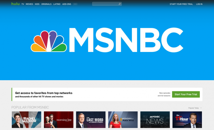 How to Watch MSNBC Live Without Cable 2021 - Top 5 Options