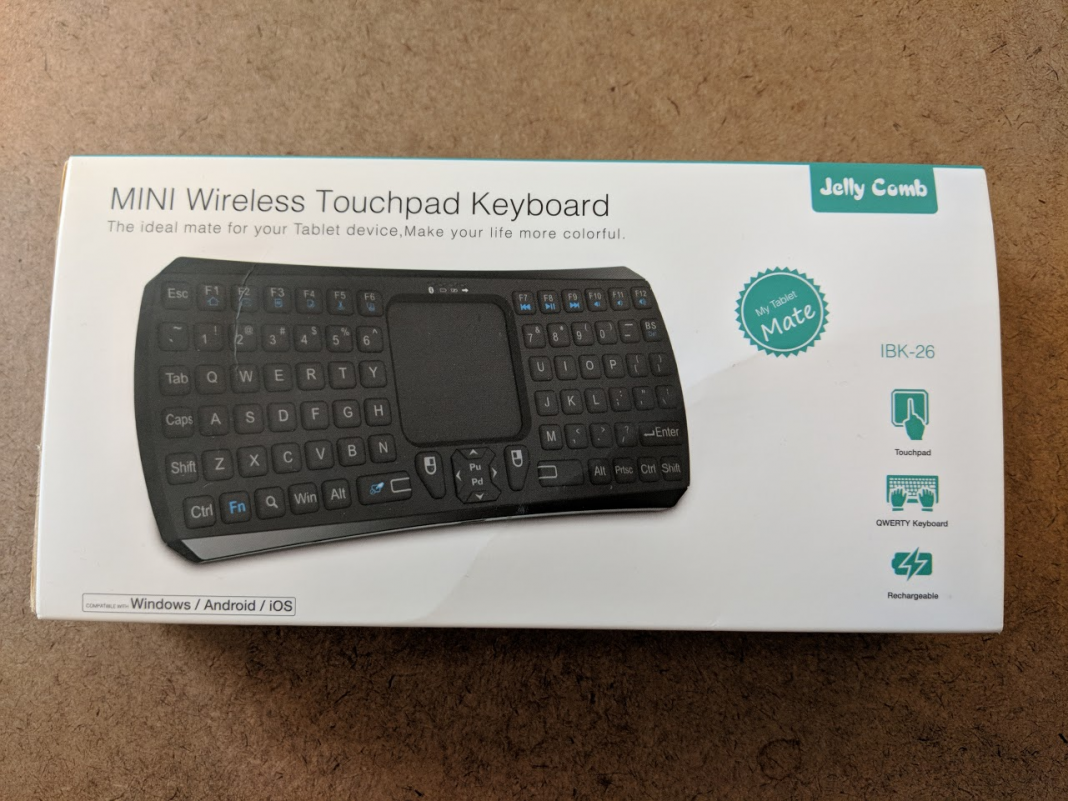 Jelly Comb MINI Wireless Keyboard Review Thin, Affordable, and