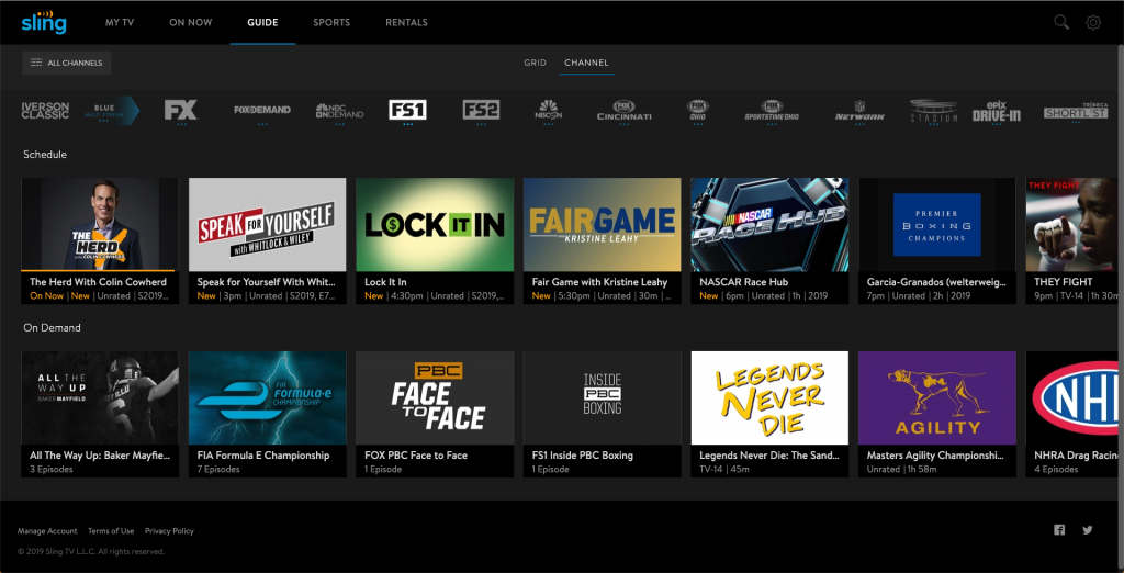 The Complete Sling TV Channels List for 2023