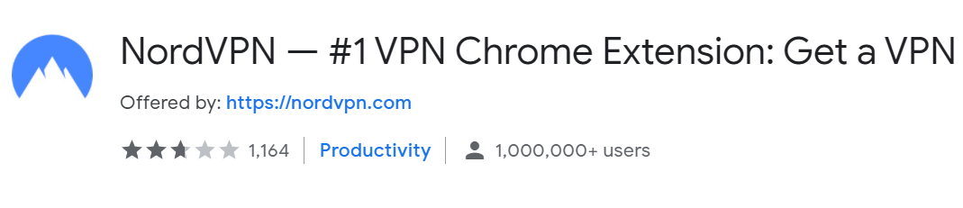 nordvpn extension for chrome