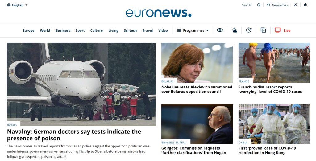 How to Watch Euronews Live Without Cable in 2020