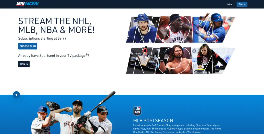 Source: Sportsnet Now