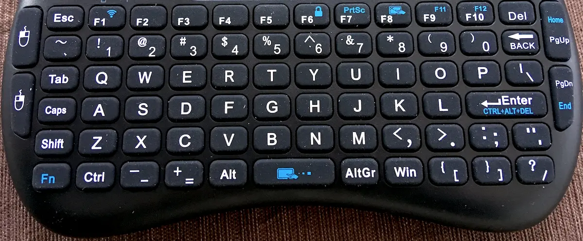 The keyboard’s grid layout takes getting used to. Source: Flixed.io