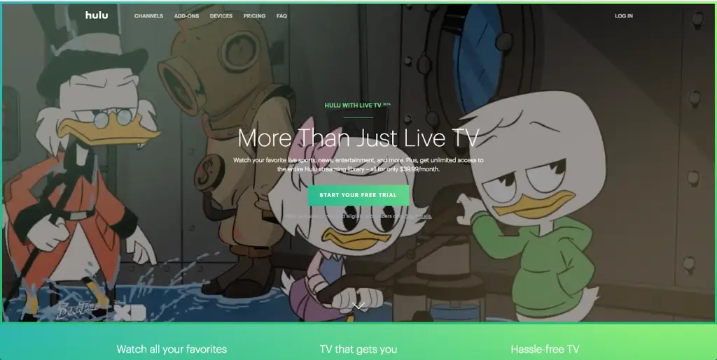 Source: Hulu With Live TV