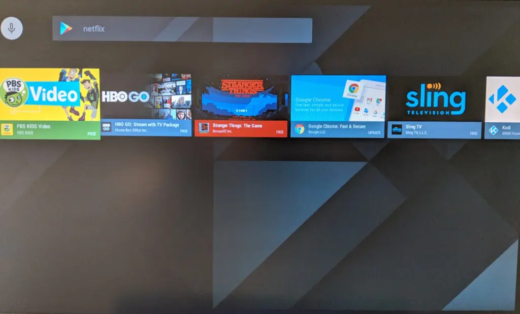 The search results for Netflix in the Google Play store: note the app's conspicuous absence. Source: Flixed.io