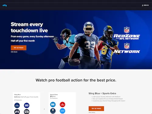 Source: Sling TV