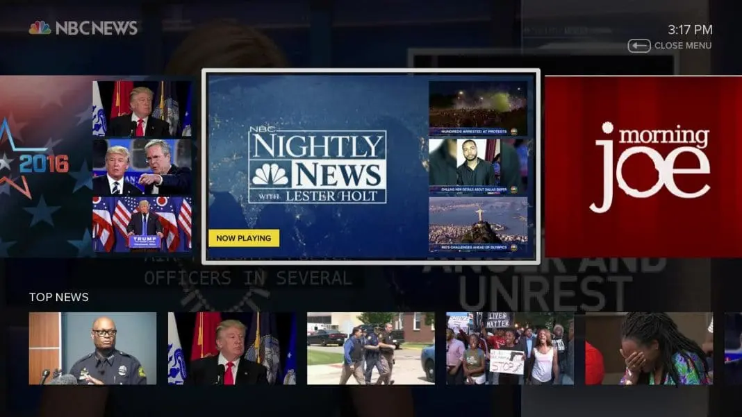 Source: NBC News Roku App