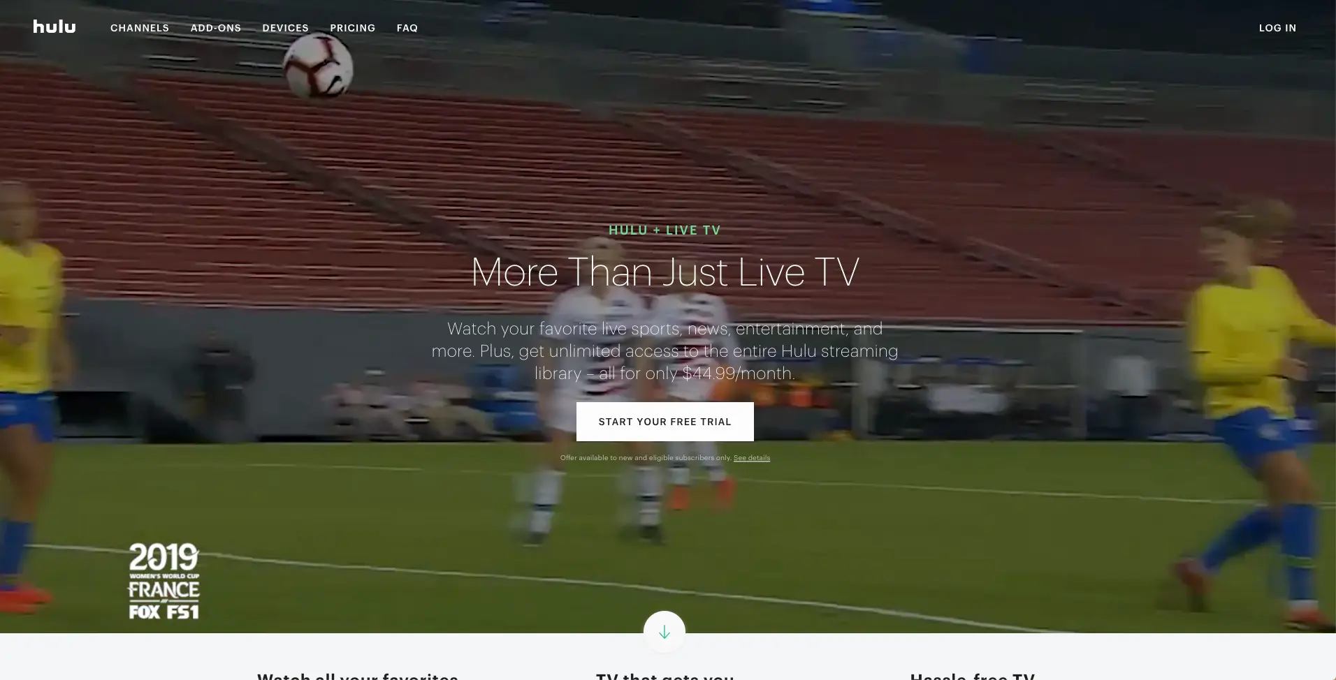 Source: Hulu With Live TV