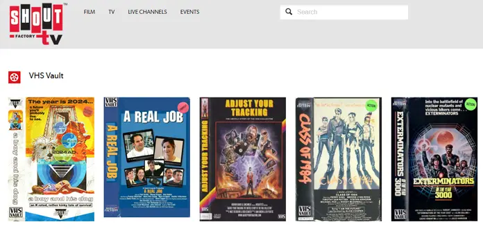 Source: Shout Factory TV