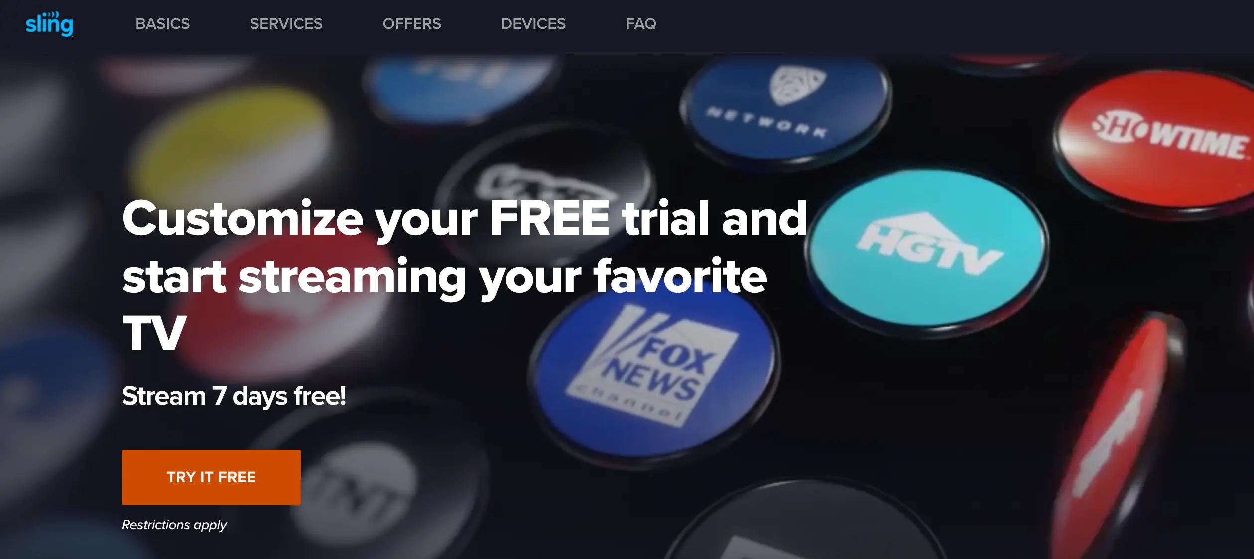 Source: Sling TV