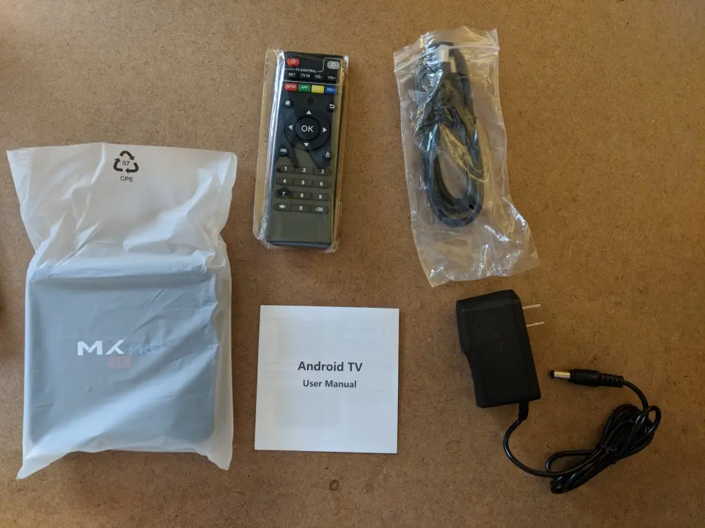 The contents of the entire package, unboxed. Source: Flixed.io