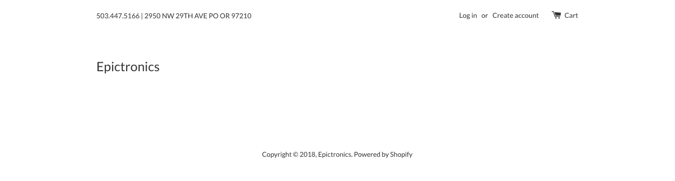Not exactly a confidence-builder. Nobody seems to be home on the company site. Source: Epictronics
