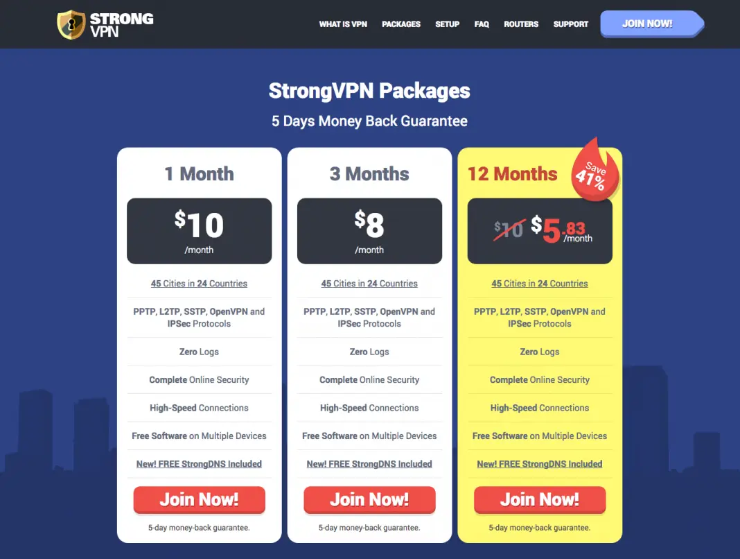 Source: StrongVPN